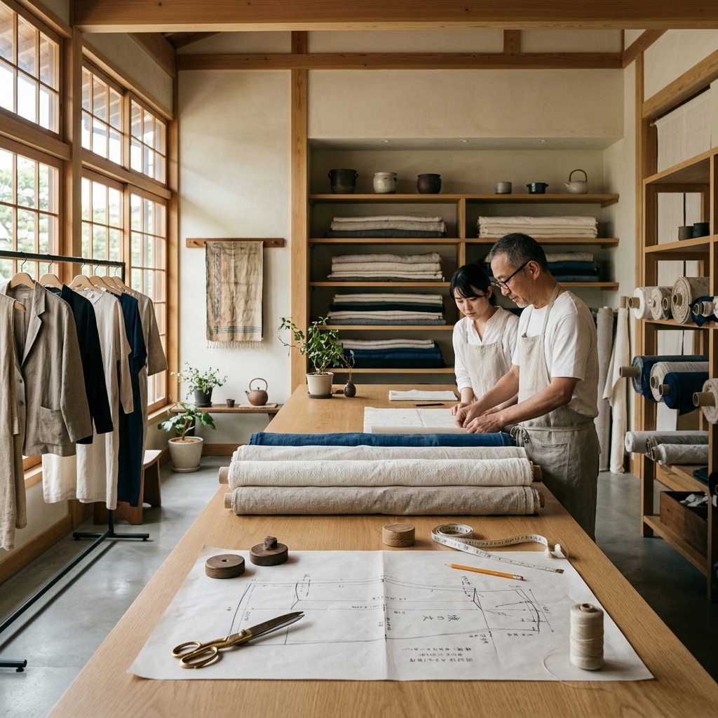 Soni Exports premium clothing studio workshop